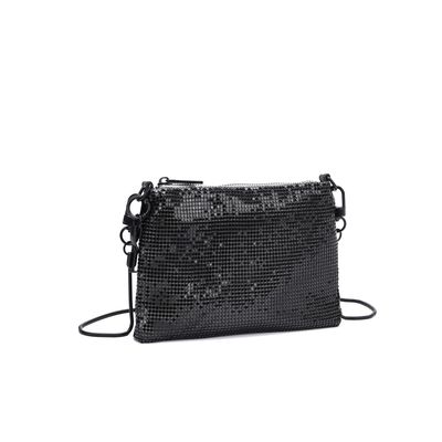 Bolsa P Malha Metal Preto 2
