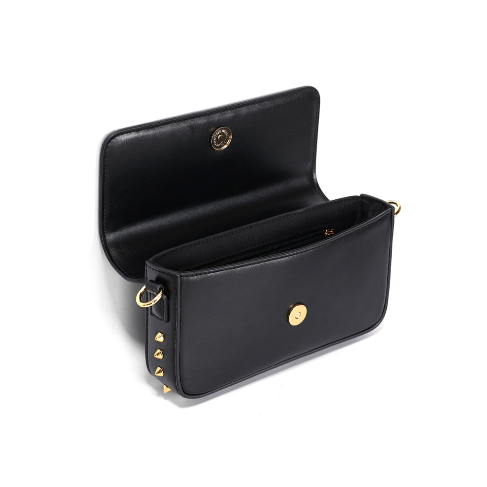 Bolsa P Material Soft Preto - Santa Lolla