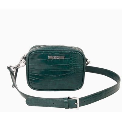 Bolsa Croco Pequena Verde