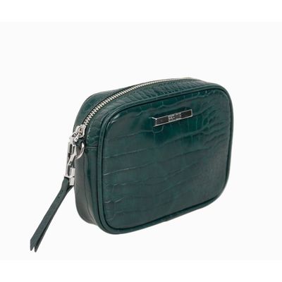 Bolsa Croco Pequena Verde