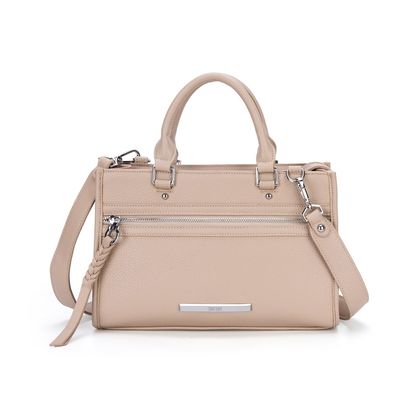 Bolsa Média Floater Zíper Nude