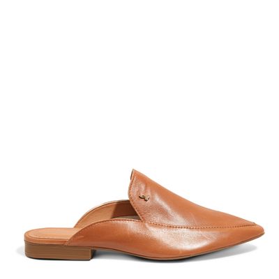 Mule Classic Couro Caramelo