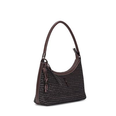 Bolsa P Tramado Dark Cocoa