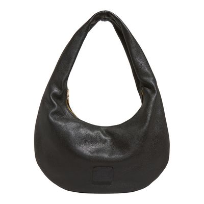 Bolsa M Couro Floater Preto