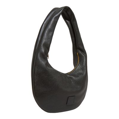 Bolsa M Couro Floater Preto