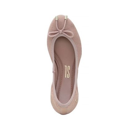 Sapatilha Infantil Rosa Knit