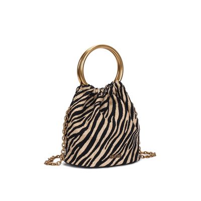 Bolsa P Tramado Zebra Areia
