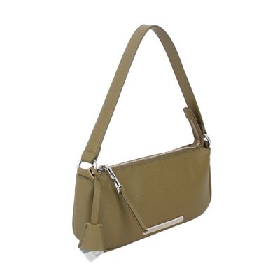 Bolsa Baguete Caviar Verde