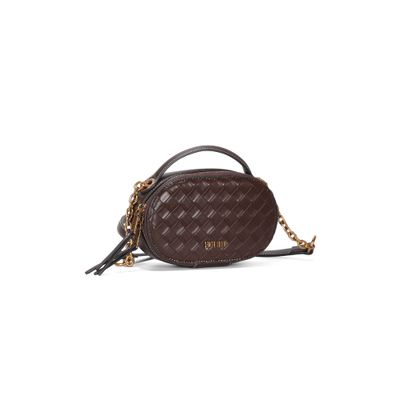 Bolsa P Material Tresse Dark Cocoa