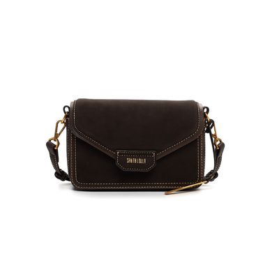 Bolsa P Material Nobuck Dark Cocoa