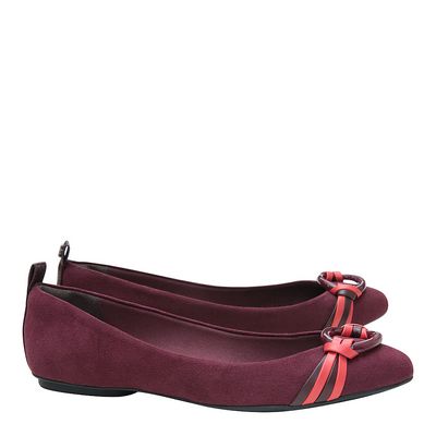 Sapatilha Suede Vinho