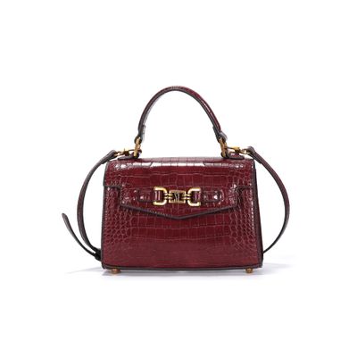 Bolsa P Material Croco Berry