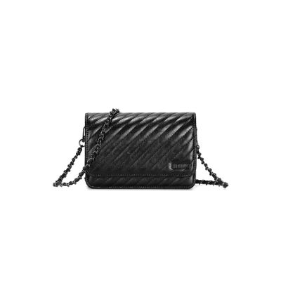 Bolsa P Material Rustico Preto 2