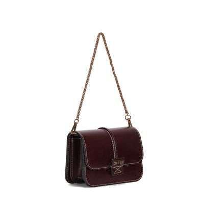 Bolsa P Material Rustico Berry