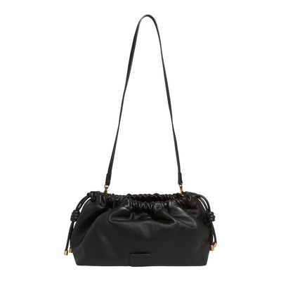 Bolsa P Couro Soft Preto