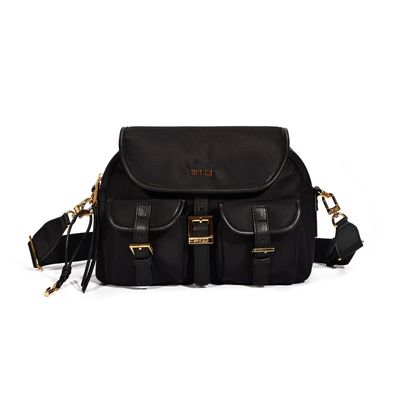 Bolsa M Nylon Preto