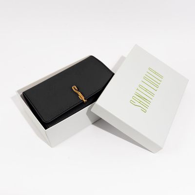 Bolsa Carteira Com Caixa Floater Preta Alça Transversal