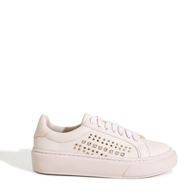 Tênis Flatform Studs Branco
