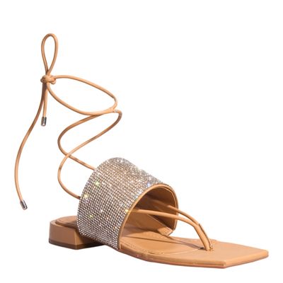 Rasteira Napa Santorine Palha