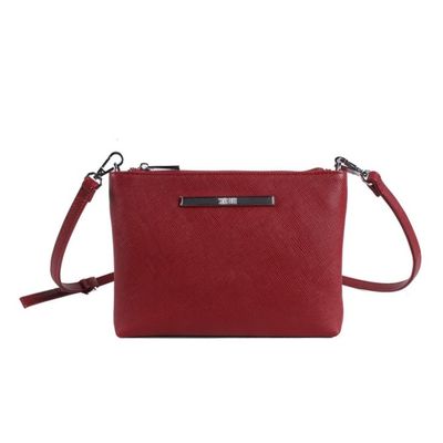 Bolsa Risco Pequena Tag Vermelha