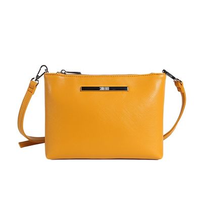 Bolsa Risco Pequena Tag Amarela