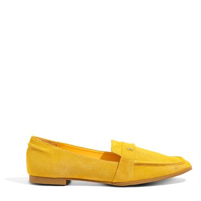 Mocassim Acamurçado Amarelo