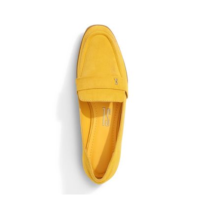 Mocassim Acamurçado Amarelo
