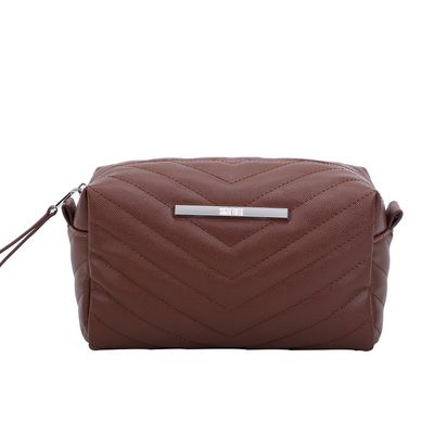 Necessaire Caviar Tag Marrom