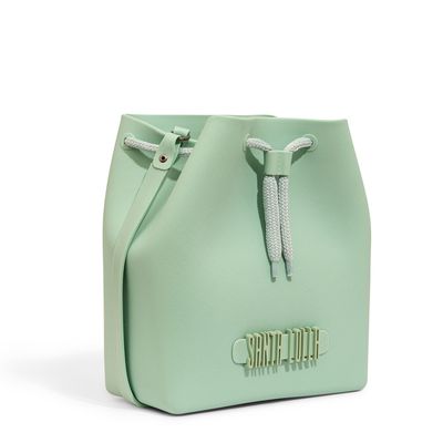 Bolsa Bucket Borracha Verde