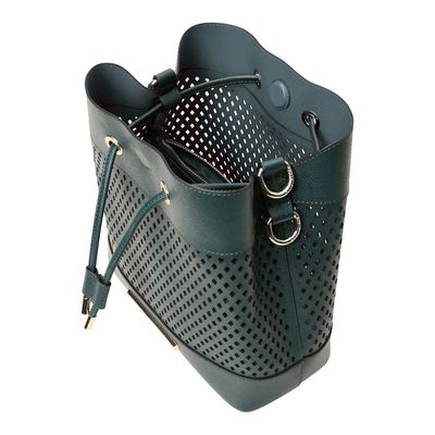 Bolsa Bucket Lasercut Verde