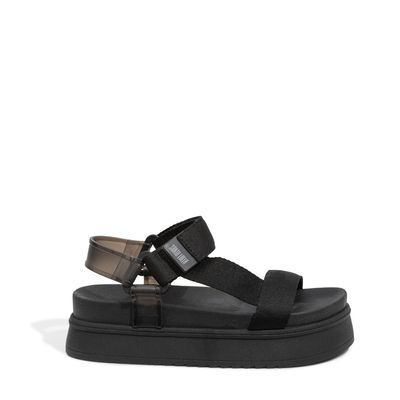 Sandália Chunky Velcro Preto