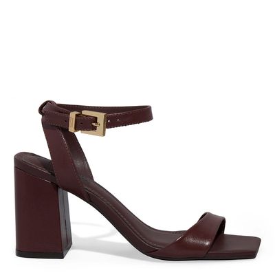 Sandalia Couro Nobre Soft Dark Cocoa