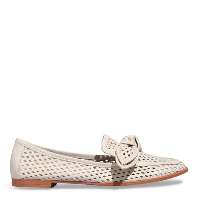 Mocassim Couro Nobre Soft New Marfim