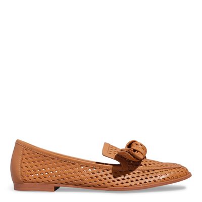 Mocassim Couro Nobre Soft Doce De Leite