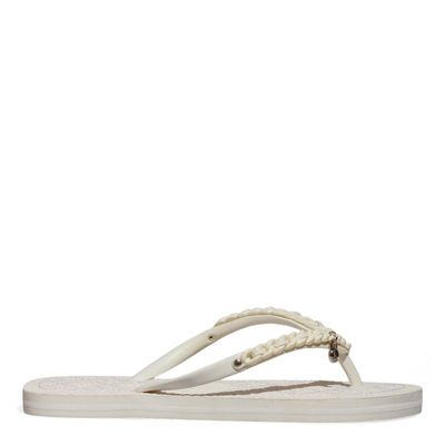 Chinelo Flip Flop Serpentize Off White Corrente