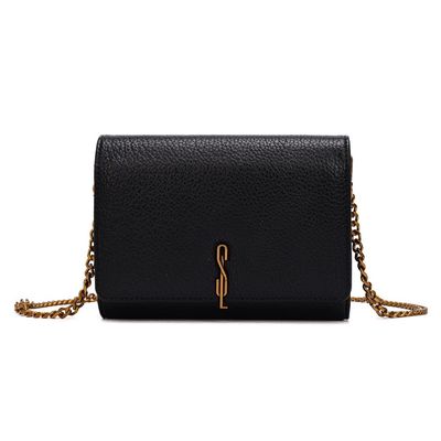 Bolsa Carteira Com Caixa Floater Preto Alça Transversal