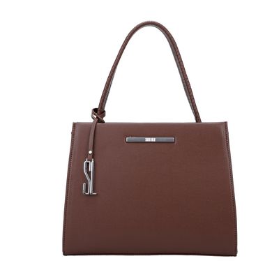 Bolsa Grande Caviar Marrom