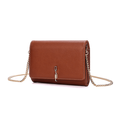 Bolsa Carteira Com Caixa Material Floater Caramelo Alça Transversal