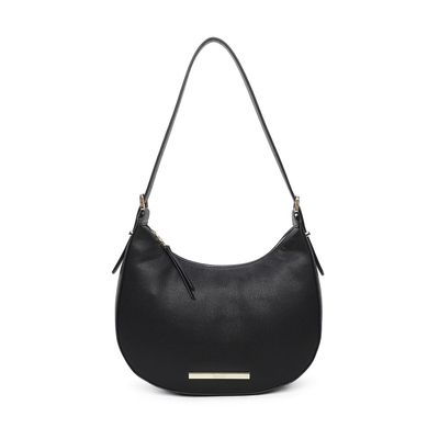 Bolsa Grande Meia Lua Preta