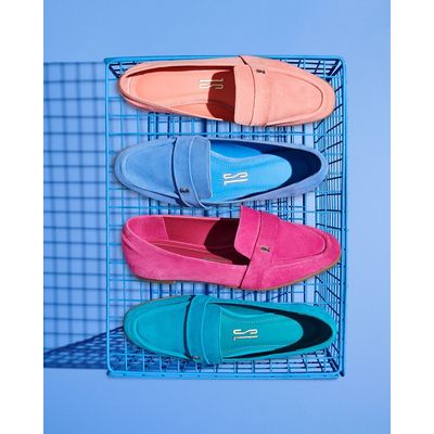 Mocassim Acamurçado Rosa
