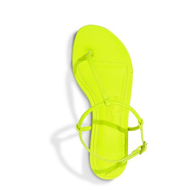 Rasteira Thong Verde Neon