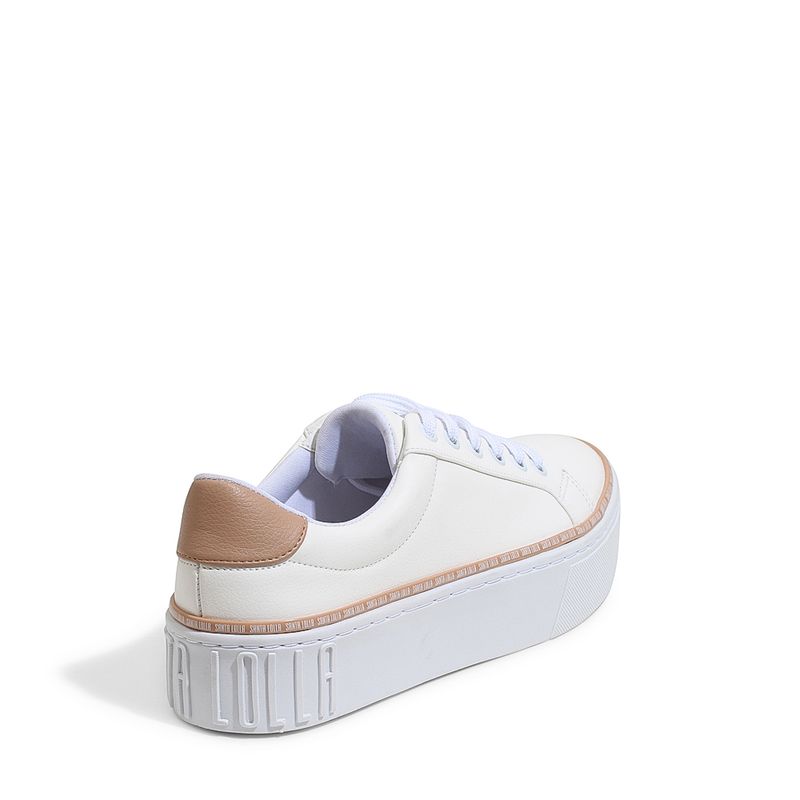 Sapato branco santa store lolla