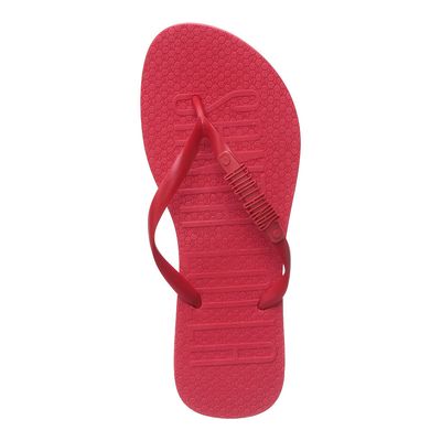Flip Flop Borracha Tag Vermelho