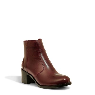 Bota Vinho Salto Quadrado