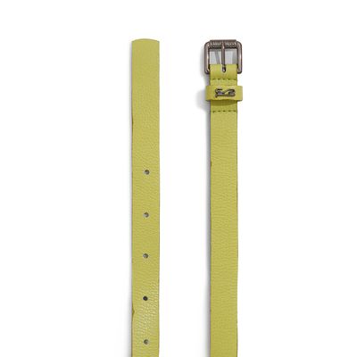Cinto Couro Floater Verde Avocado
