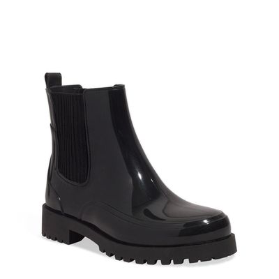 Bota Chelsea Borracha Preto Tratorada