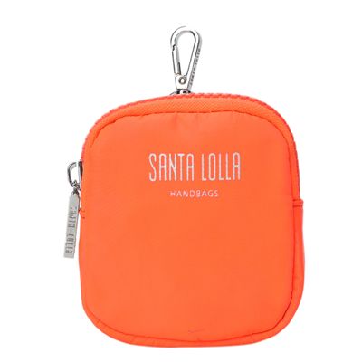 Porta Moedas Nylon Laranja