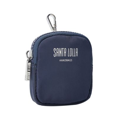 Porta Moedas Nylon Azul Marinho