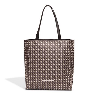 Bolsa Shopper Risco Cubos Preta