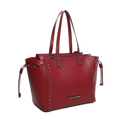 Bolsa Shopper Risco Studs Vermelha